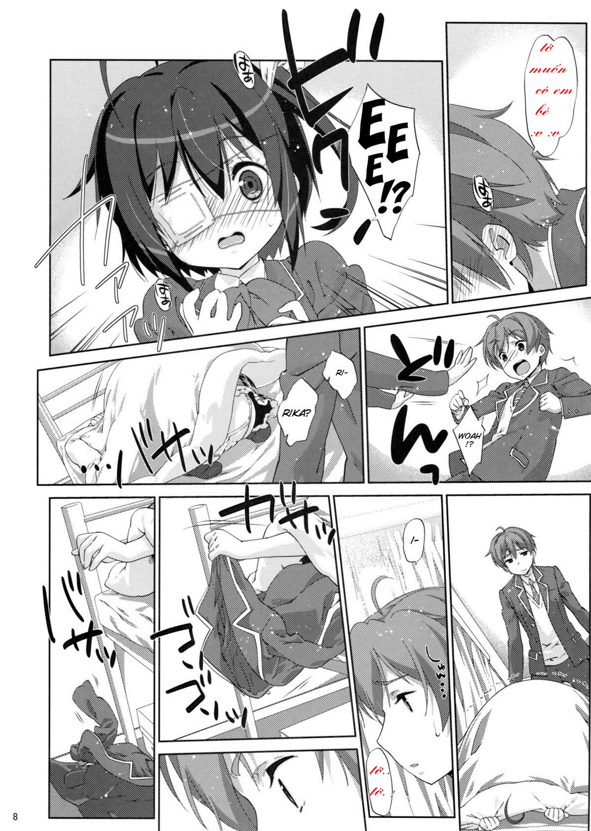 Rikka to Koi Shitai (Chuunibyou Demo Koi Ga Shitai) Oneshot trang 6