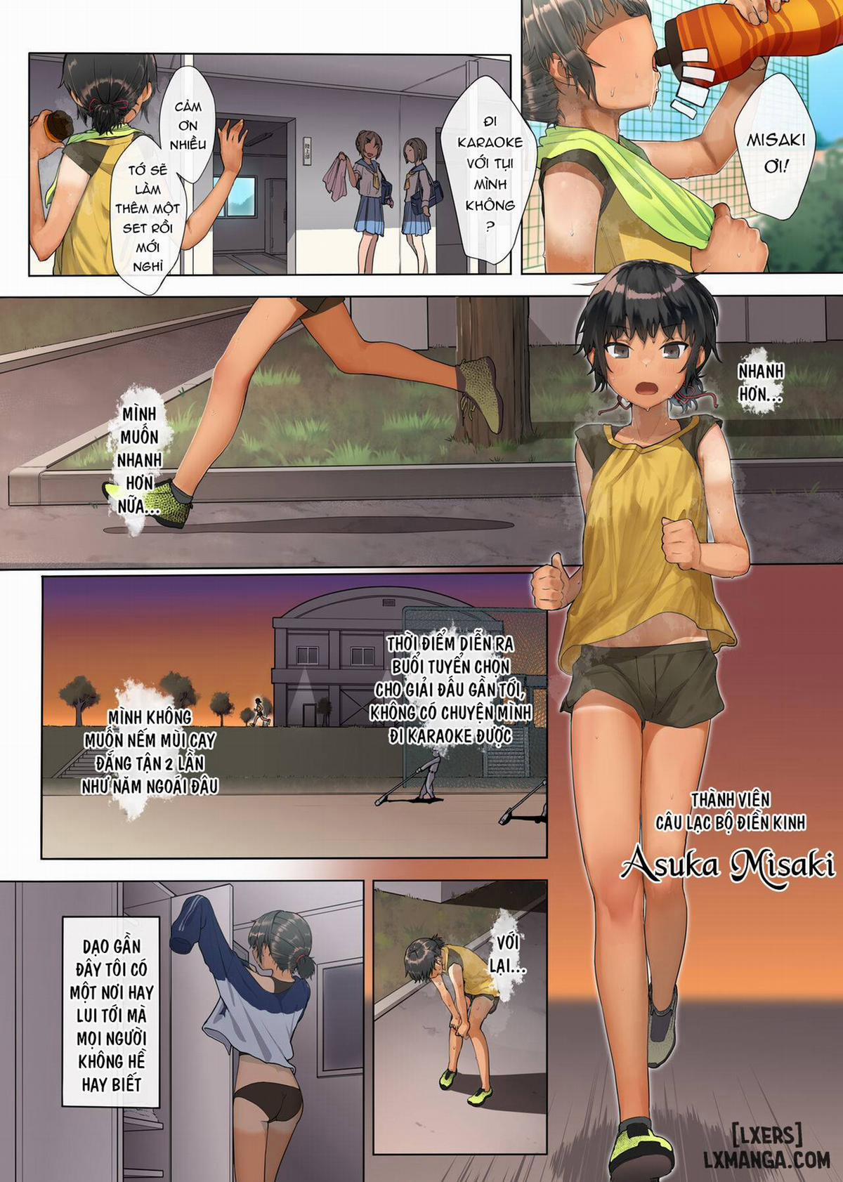 Rikujou Shoujo to Shinsetsu Seitai Oji-san Oneshot trang 3