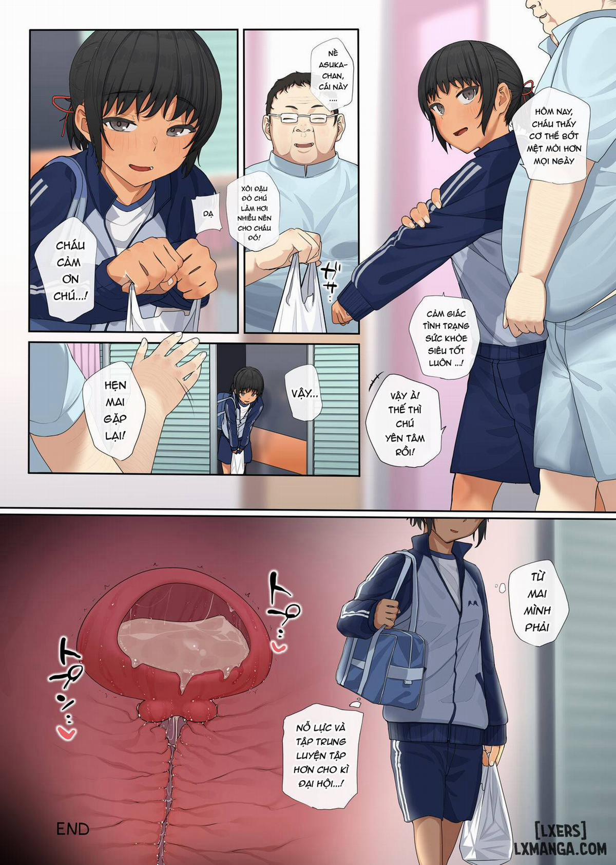 Rikujou Shoujo to Shinsetsu Seitai Oji-san Oneshot trang 36