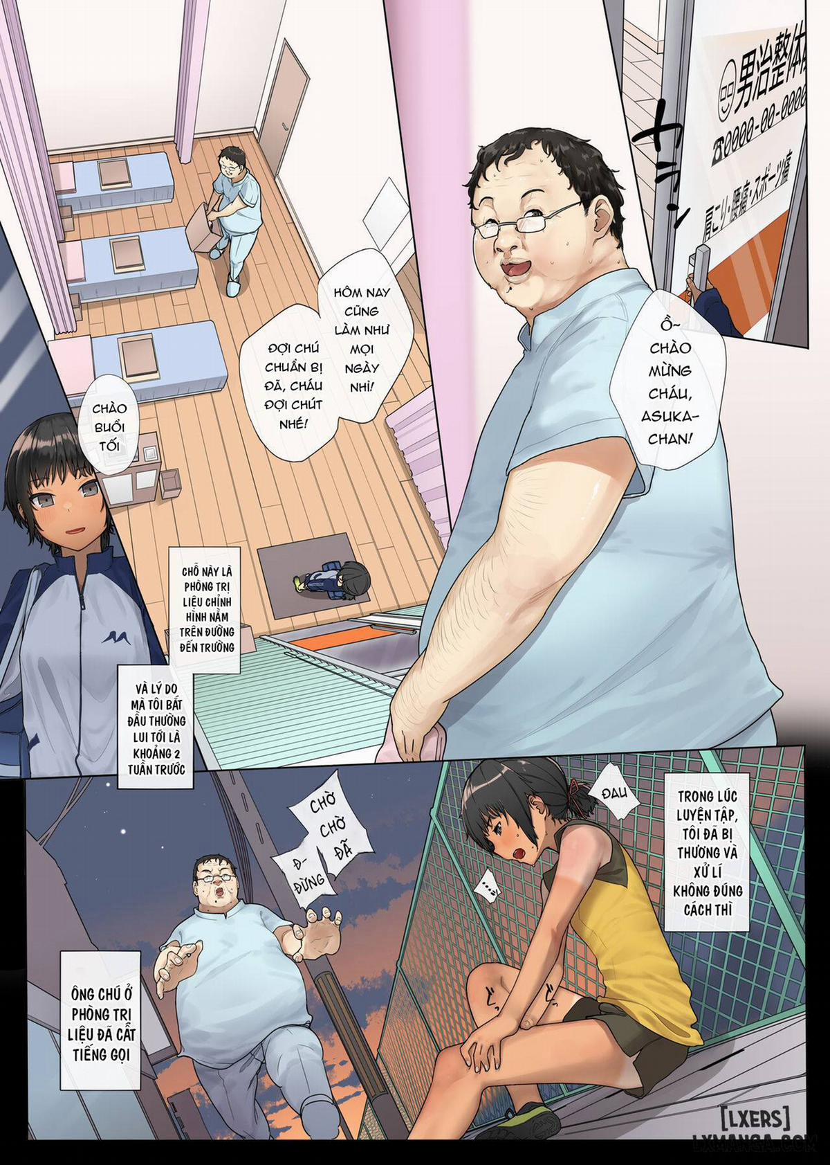 Rikujou Shoujo to Shinsetsu Seitai Oji-san Oneshot trang 4