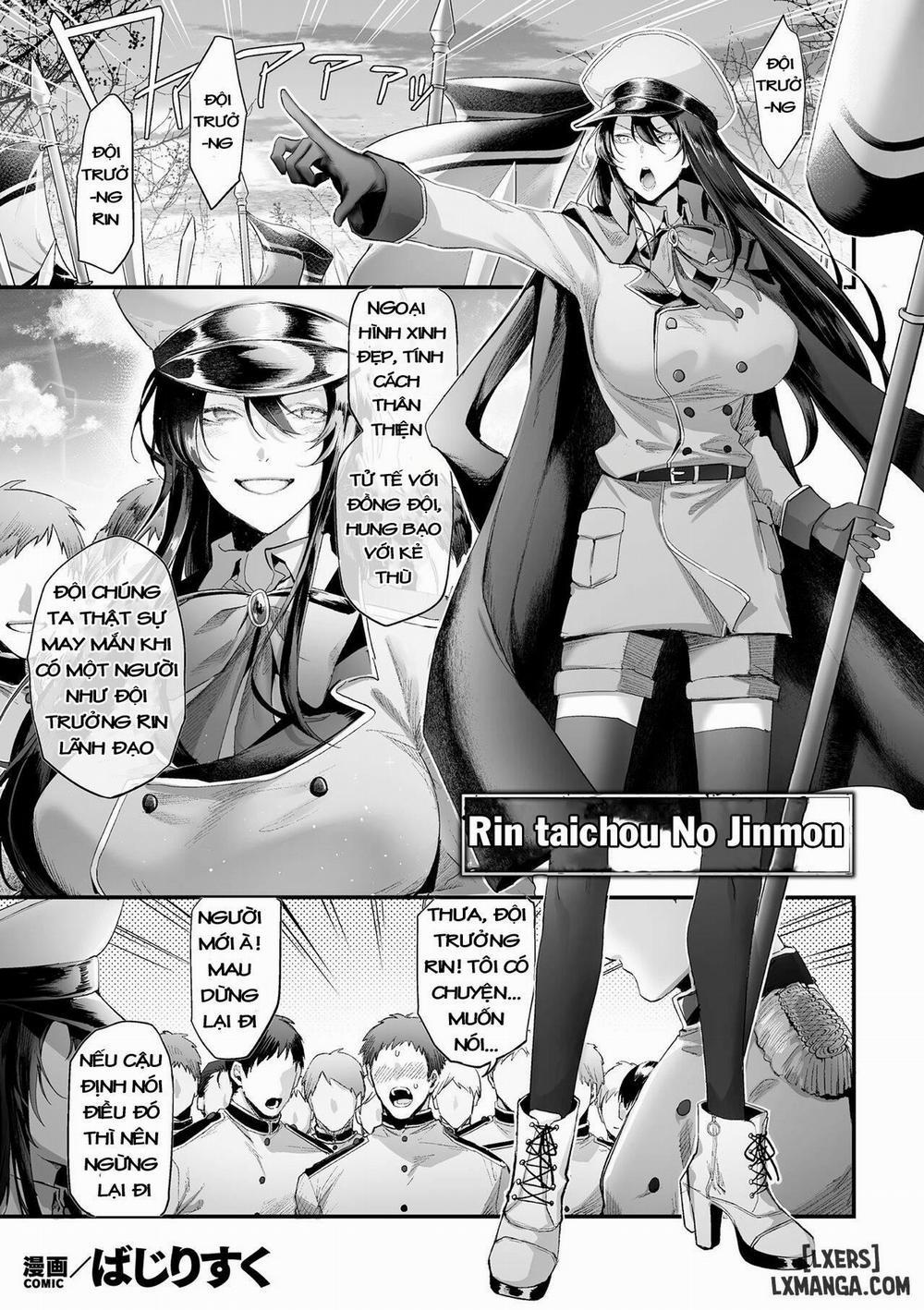 Rin taichou No Jinmon Oneshot trang 1