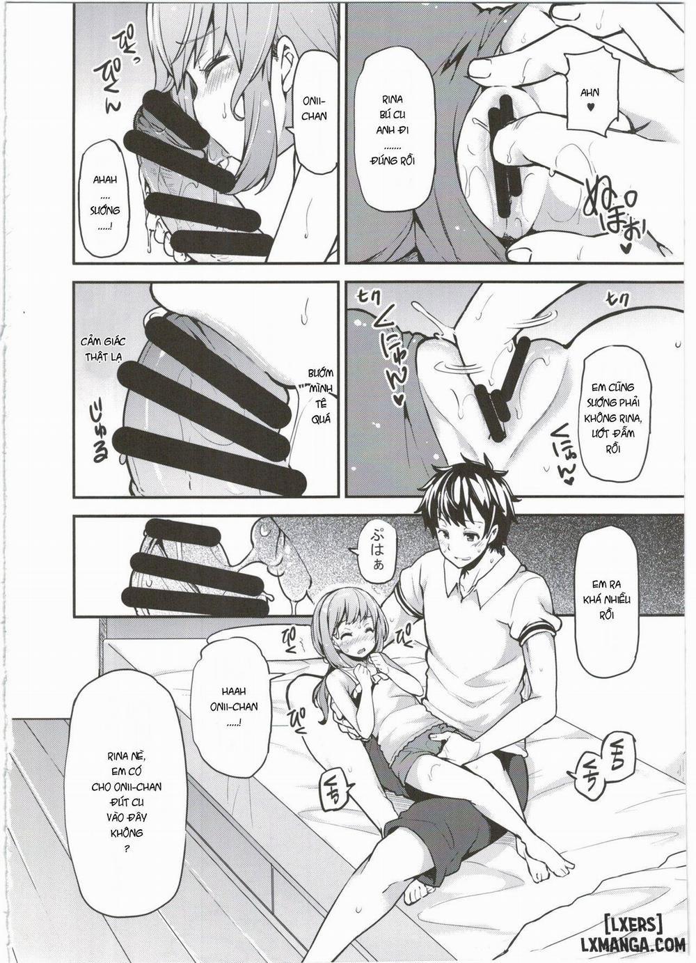 Rina to Onii-chan no Ikenai Ojikan Oneshot trang 10