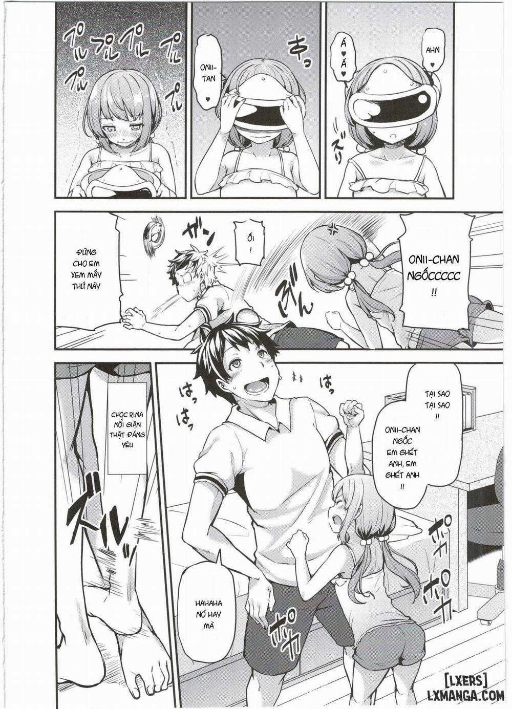 Rina to Onii-chan no Ikenai Ojikan Oneshot trang 4