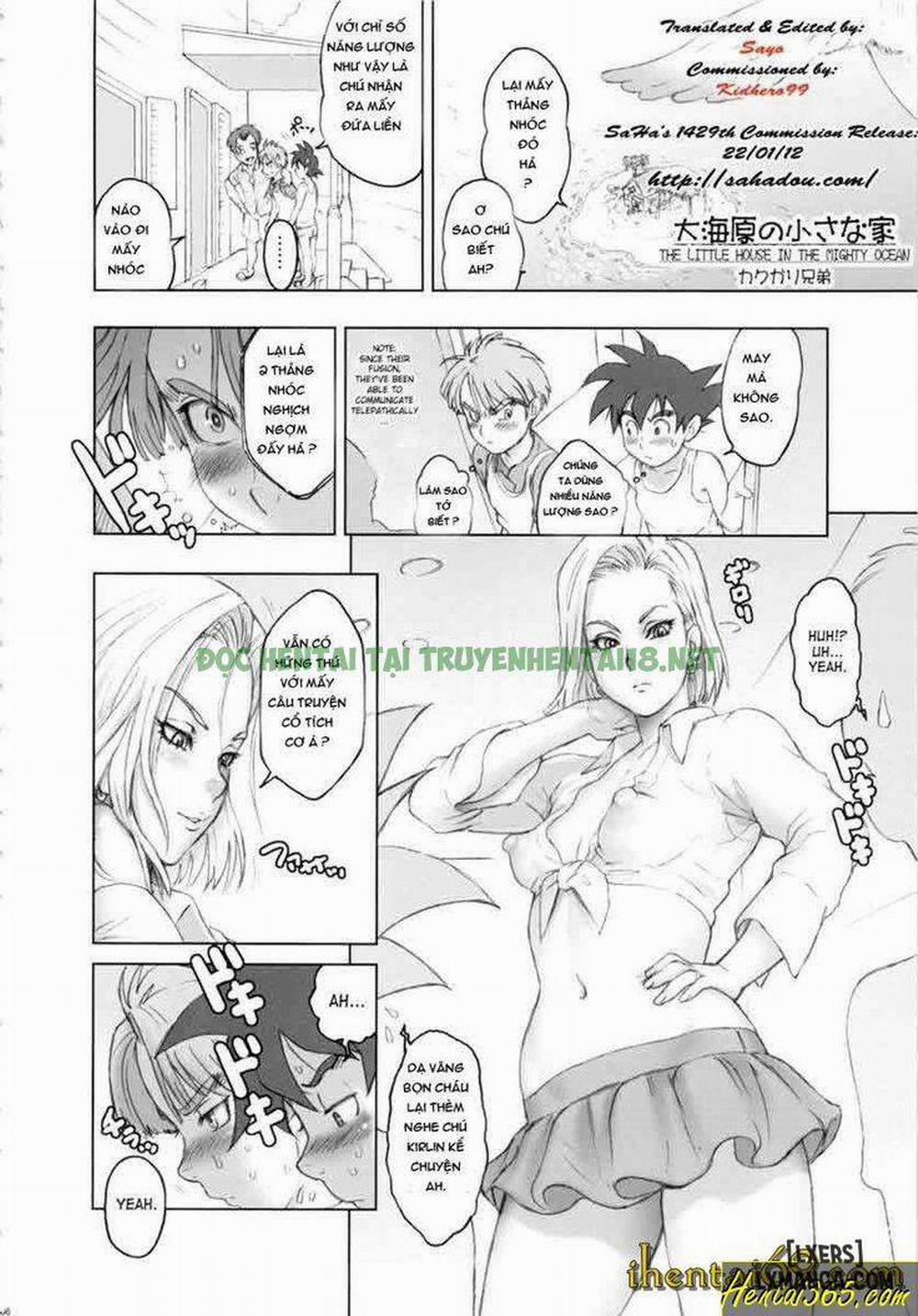 Robot Số 18 Được Mát Xa Lồn Từ Hai Đứa Trẻ Oneshot trang 3