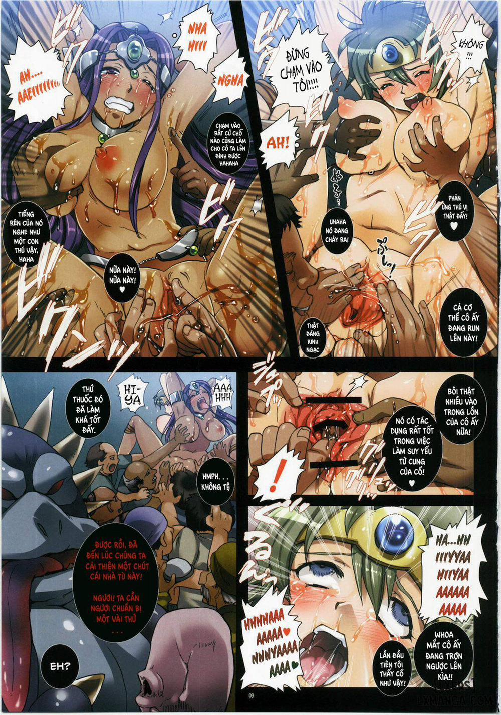 Rojou Renzoku Zecchou ~Chijoku no Kyousei Shouten Jigoku Oneshot trang 10