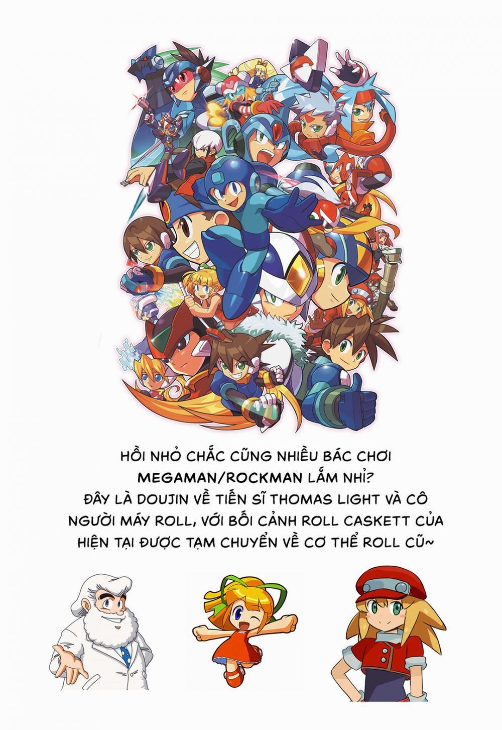 Roll-chan to Hakase no Nichijou (Megaman) Oneshot trang 2