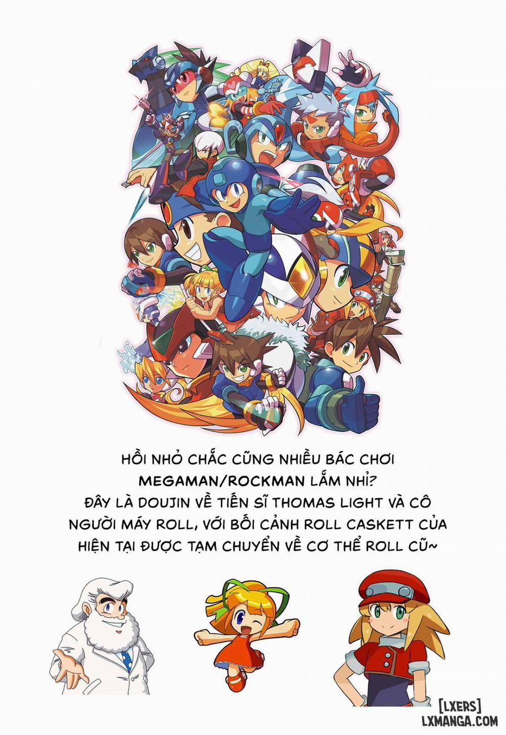 Roll-chan to Hakase no Nichijou Oneshot trang 1