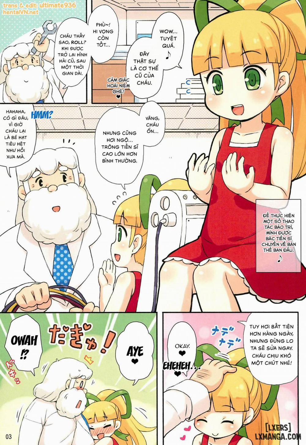 Roll-chan to Hakase no Nichijou Oneshot trang 2