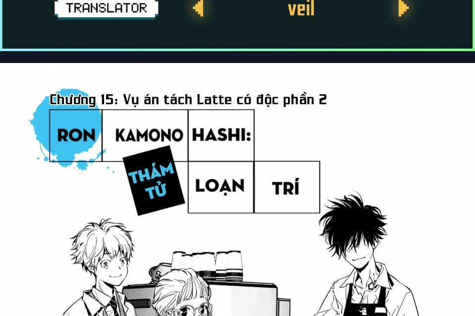 Ron Kamonohashi: Thám Tử Loạn Trí 15 trang 1