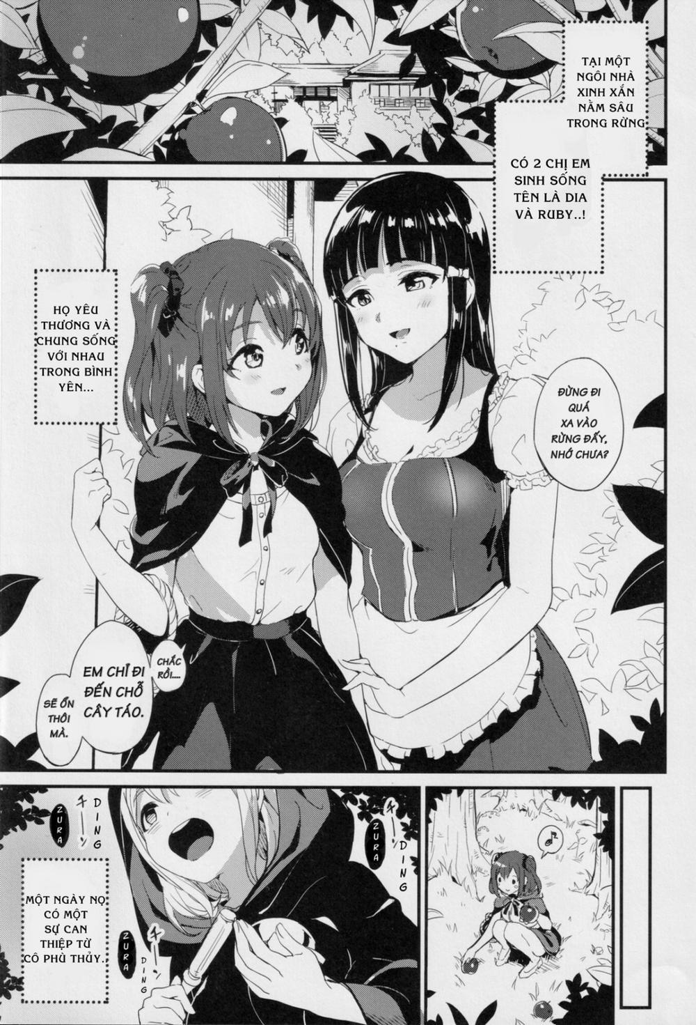 Ruby-Chan Ni Haeru Ohanashi (Love Live! Sunshine!!) Oneshot trang 2