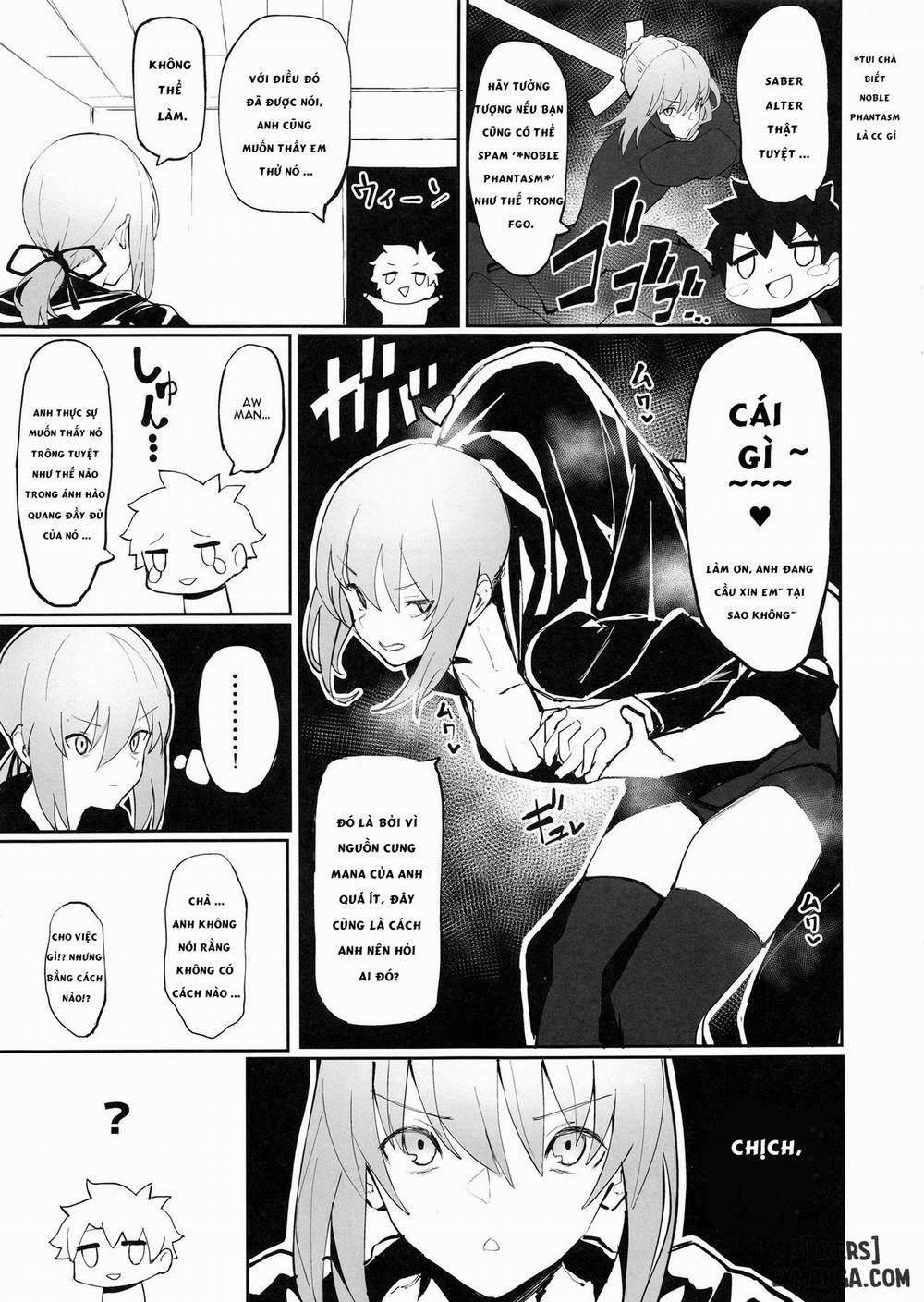 Saber Alter to Maryoku Kyoukyuu Oneshot trang 1