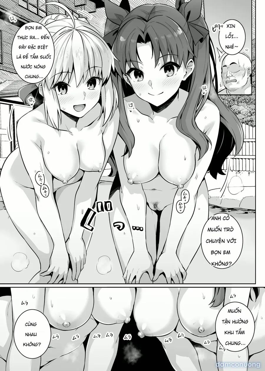 Saber Chan Và Rin-Chan Gạ Địt Ở Suối Nước Nóng 0 trang 10