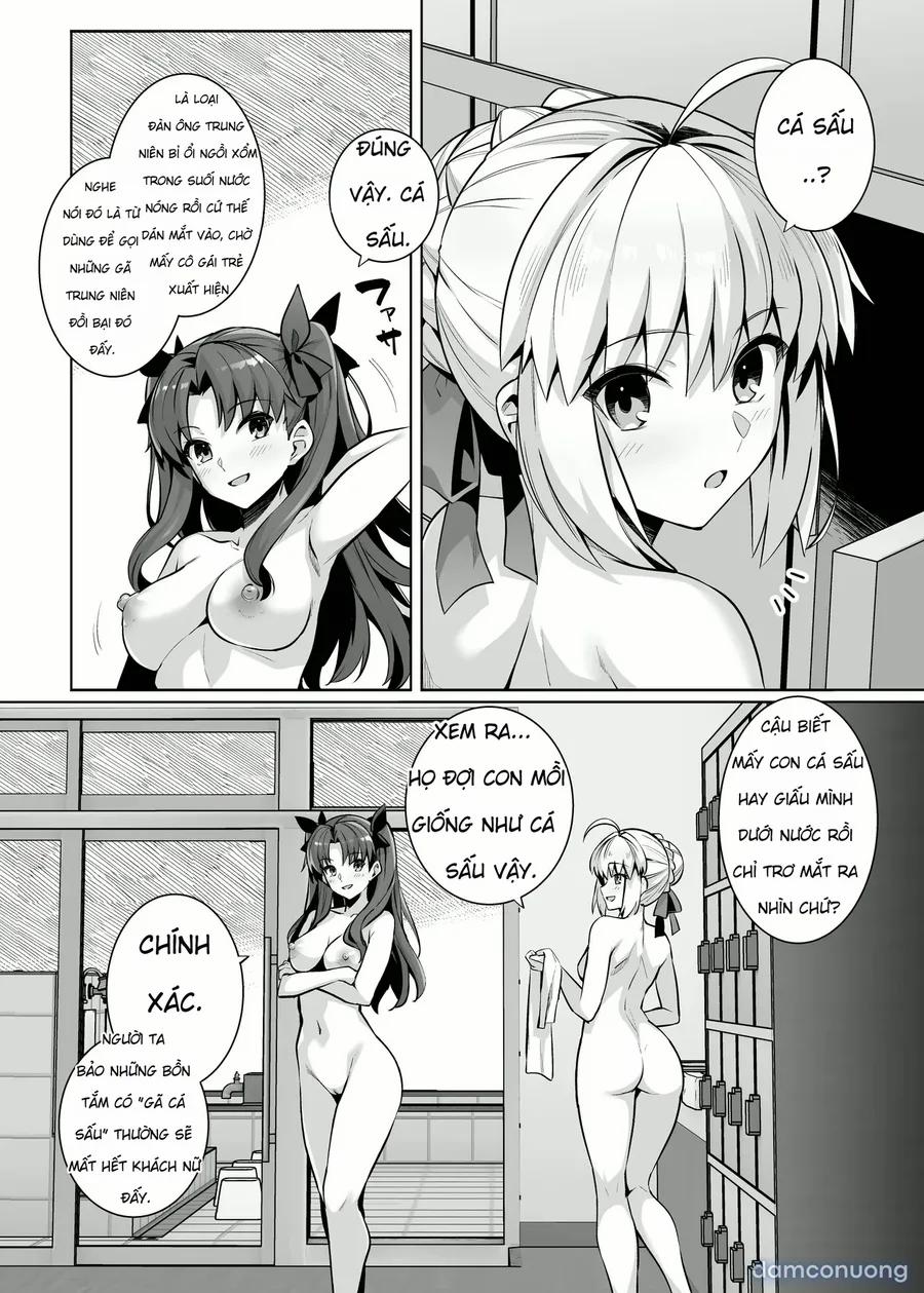 Saber Chan Và Rin-Chan Gạ Địt Ở Suối Nước Nóng 0 trang 2