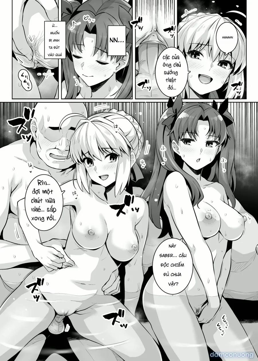 Saber Chan Và Rin-Chan Gạ Địt Ở Suối Nước Nóng 0 trang 20