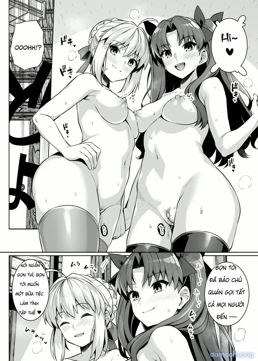 Saber Chan Và Rin-Chan Gạ Địt Ở Suối Nước Nóng 0 trang 29
