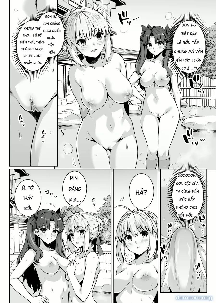 Saber Chan Và Rin-Chan Gạ Địt Ở Suối Nước Nóng 0 trang 9