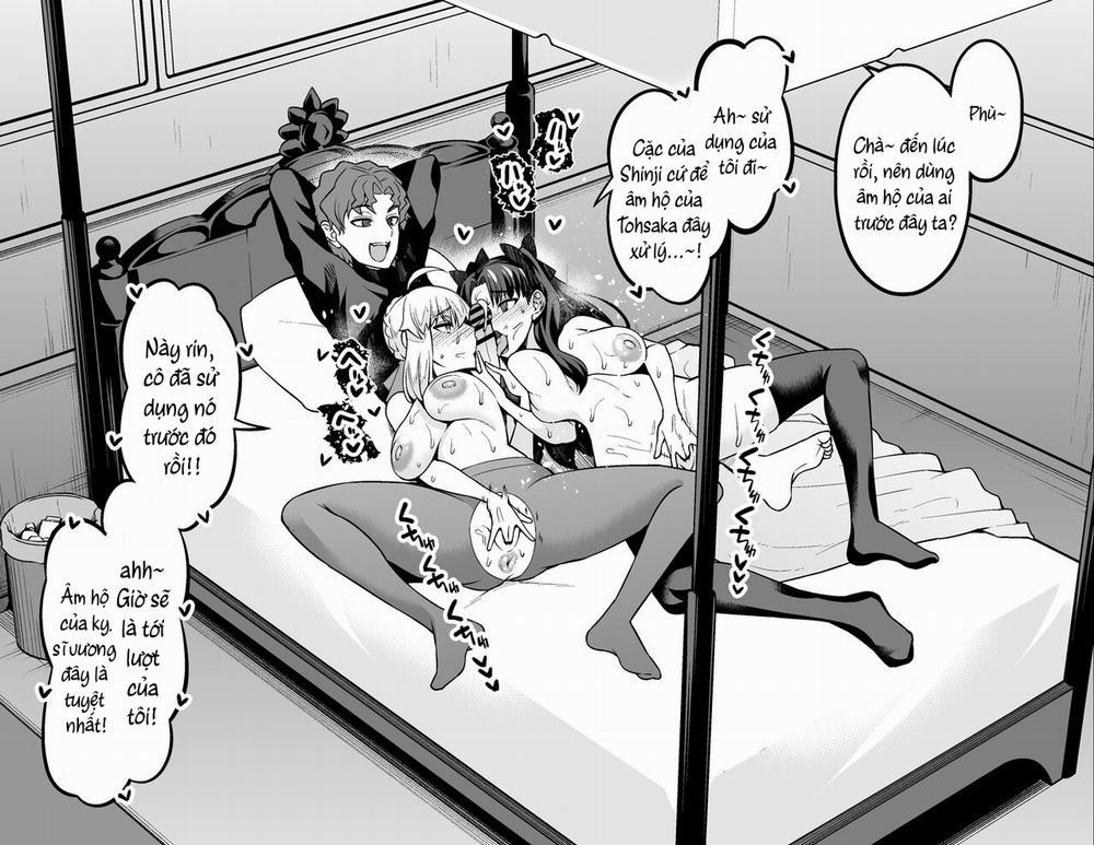 Saber & Rin, Shinji to Uwaki Sex Suru 0 0 trang 9