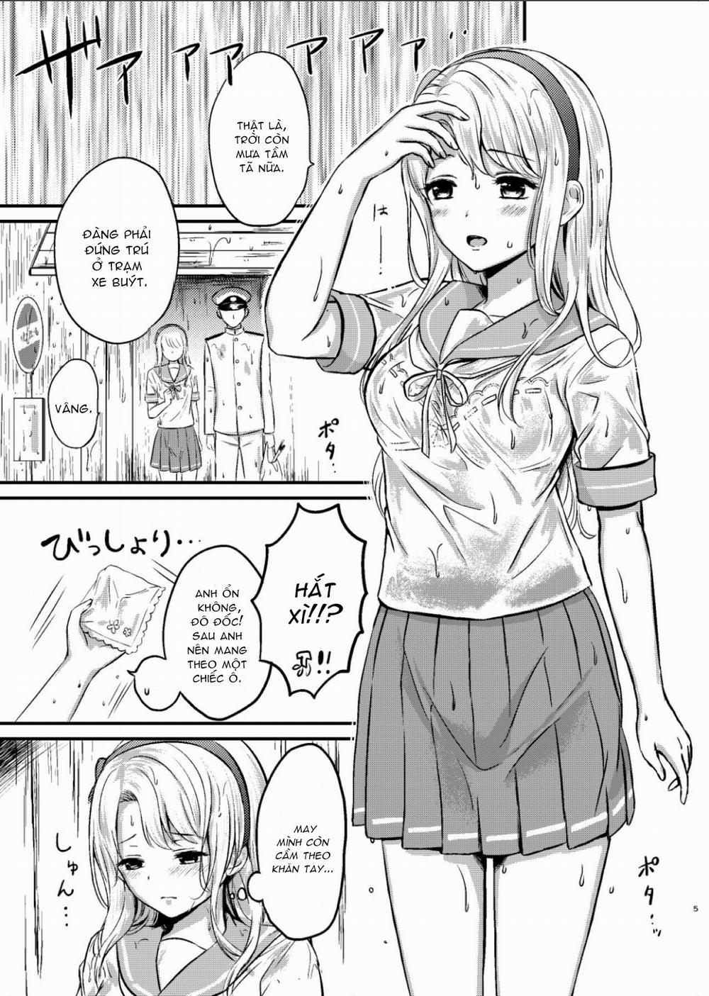 Sagiri to Nuretosuke Ecchi (Kantai Collection -KanColle-) Oneshot trang 4