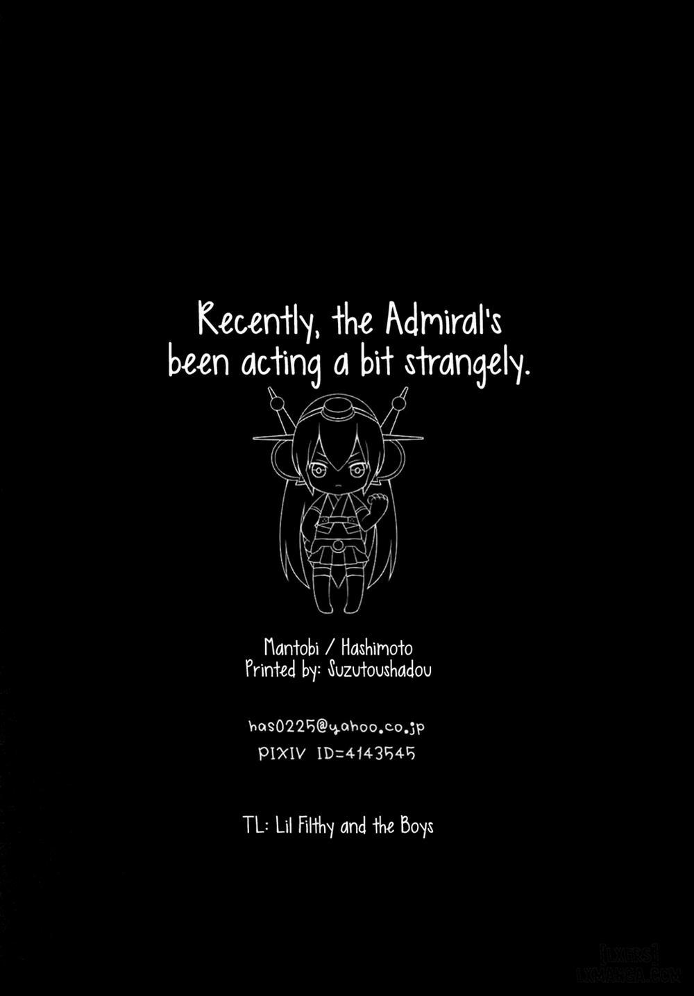 Saikin, Teitoku no Yousu ga Chotto Okashii no daga Oneshot trang 20