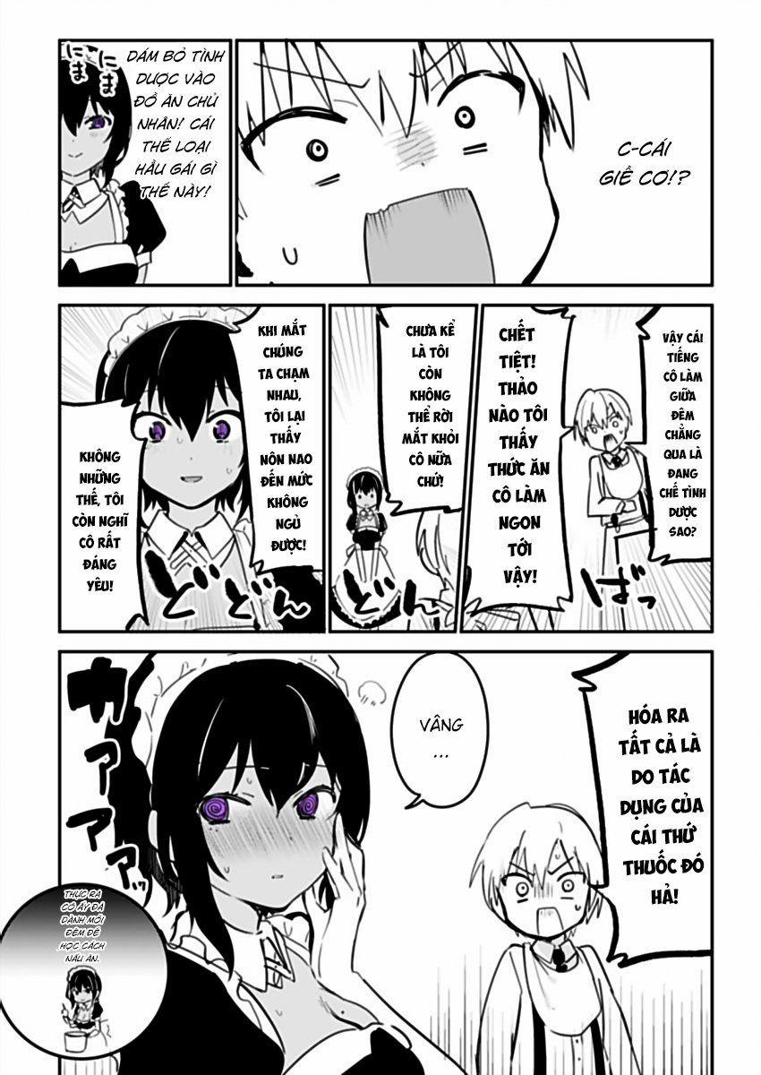 Saikin Yatotta Meido Ga Ayashii 1 trang 3