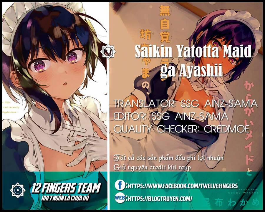 Saikin Yatotta Meido Ga Ayashii 19.5 trang 1