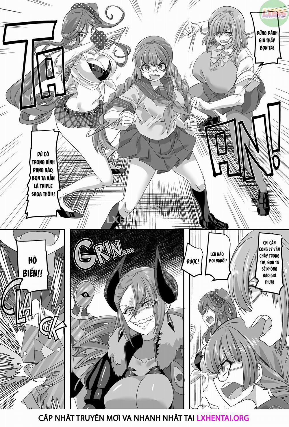 Saikyou no Seigi no Hero wa Kagami no Naka de wa Saijaku no Kaijin Oneshot trang 13