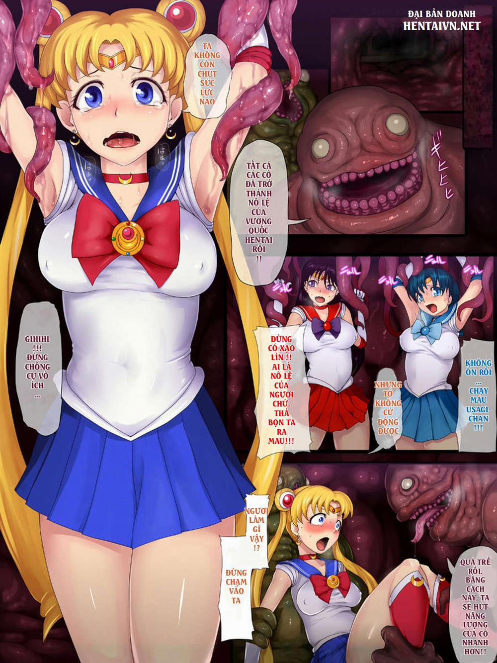 Sailor Senshi Ishu Kan Tettei Ryoujoku (Sailor Moon) 0 Usagi, Ami, Rei trang 1