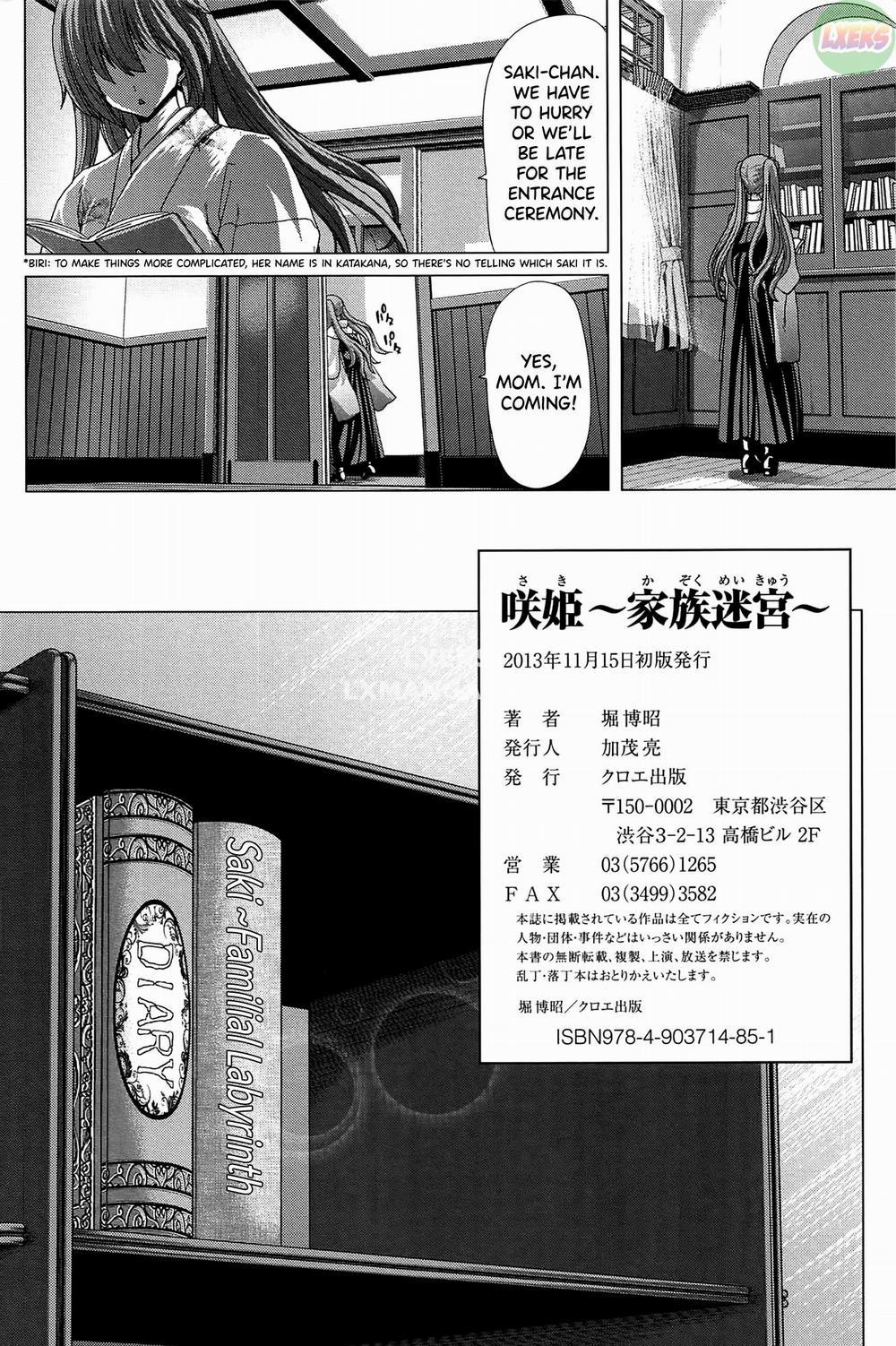 Saki ~Kazoku Meikyuu 10 END trang 44