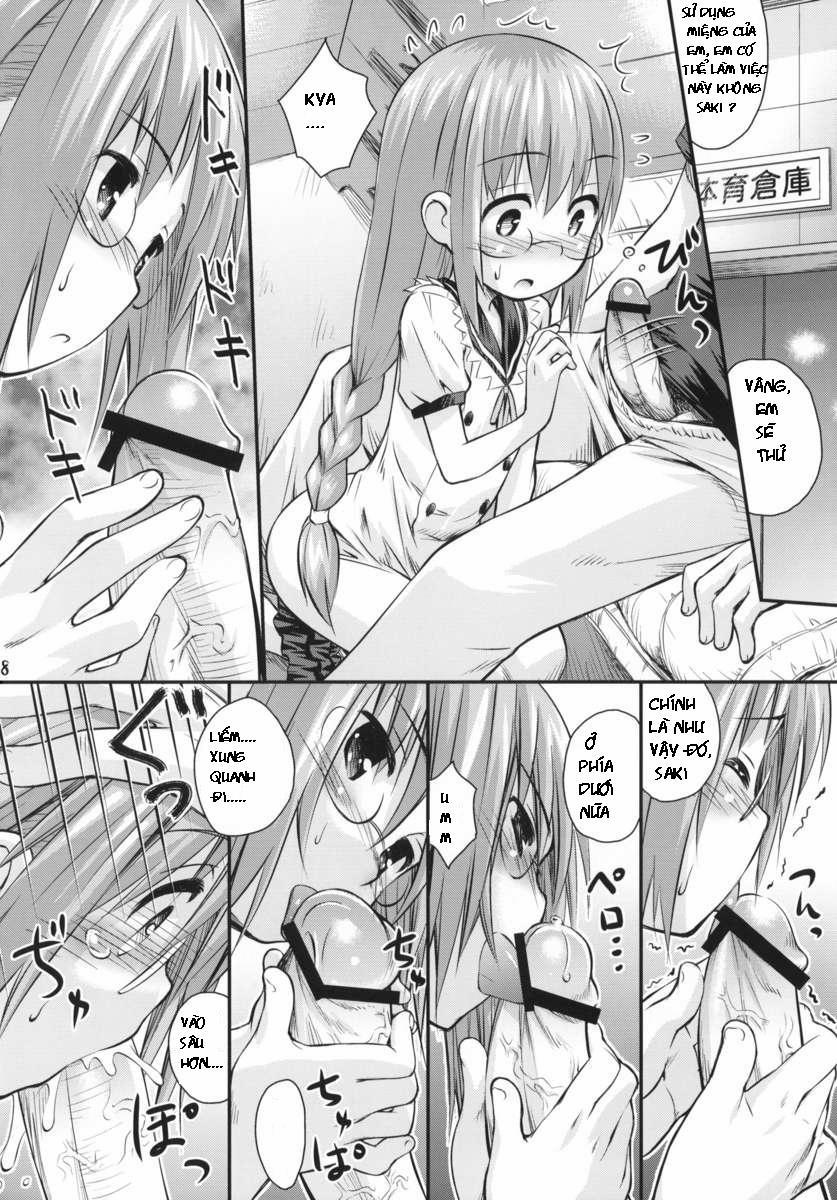 Saki Saki Daisuki (Ro-Kyu-Bu) Oneshot trang 15