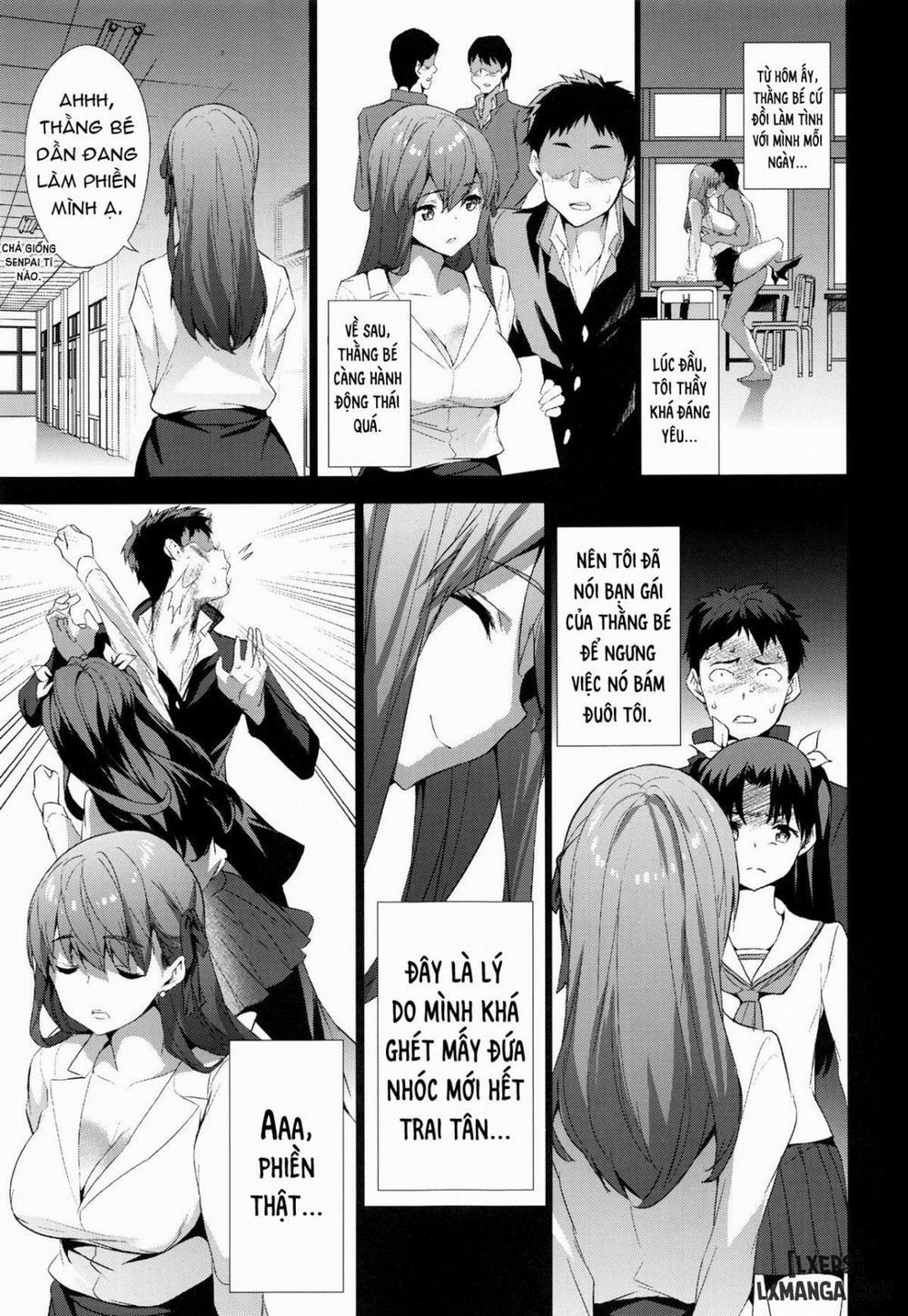 Sakura Sensei no A-ah Tsumannai na Oneshot trang 5