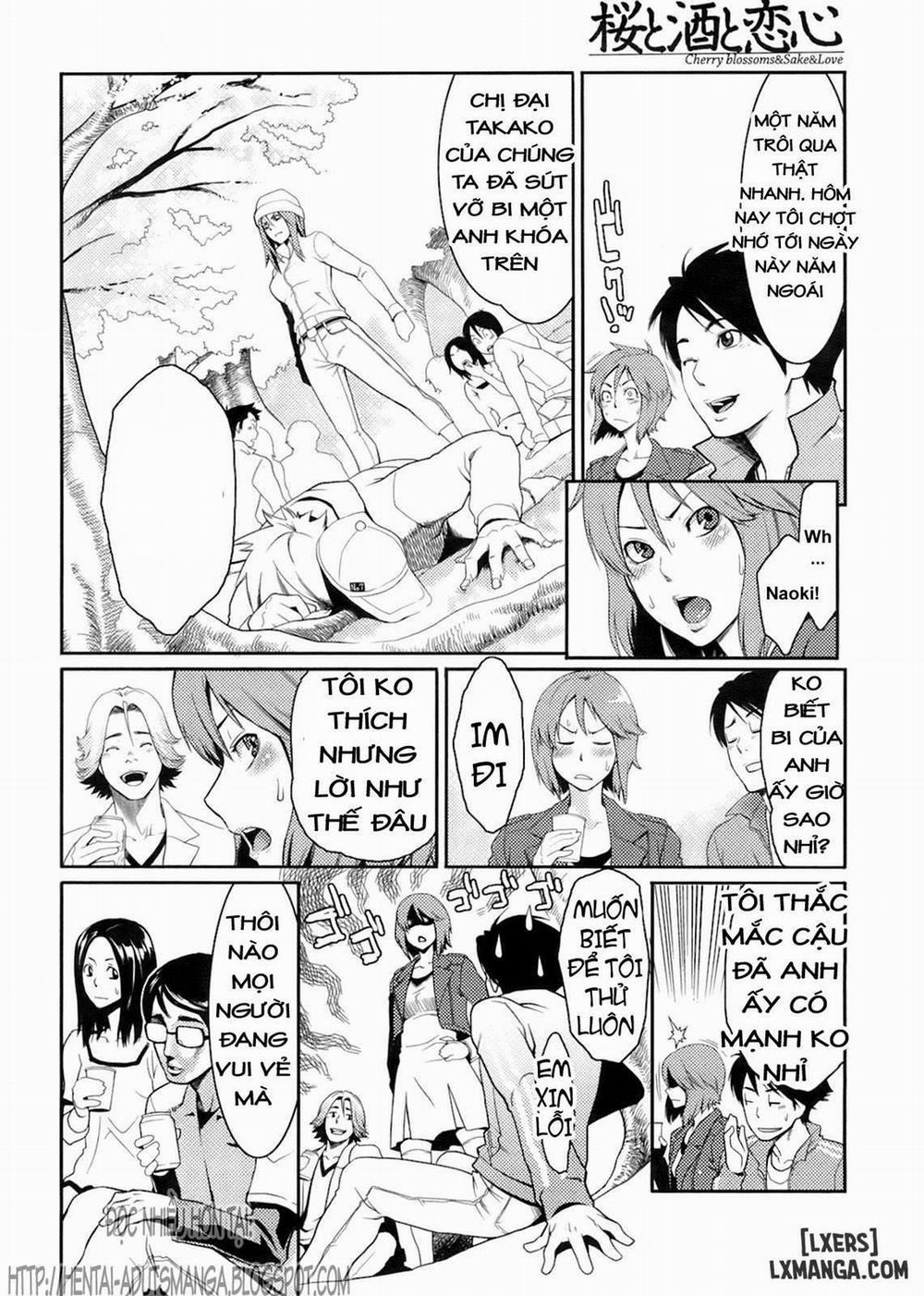 Sakura to Sake to Koigokoro Oneshot trang 1