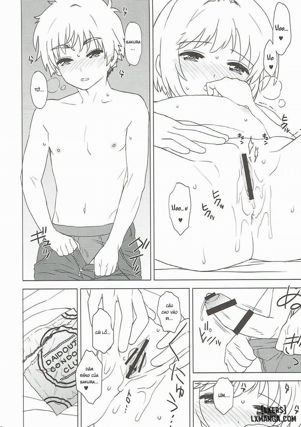 Sakura to Syaoran to Okazu Tsukuri Oneshot trang 16