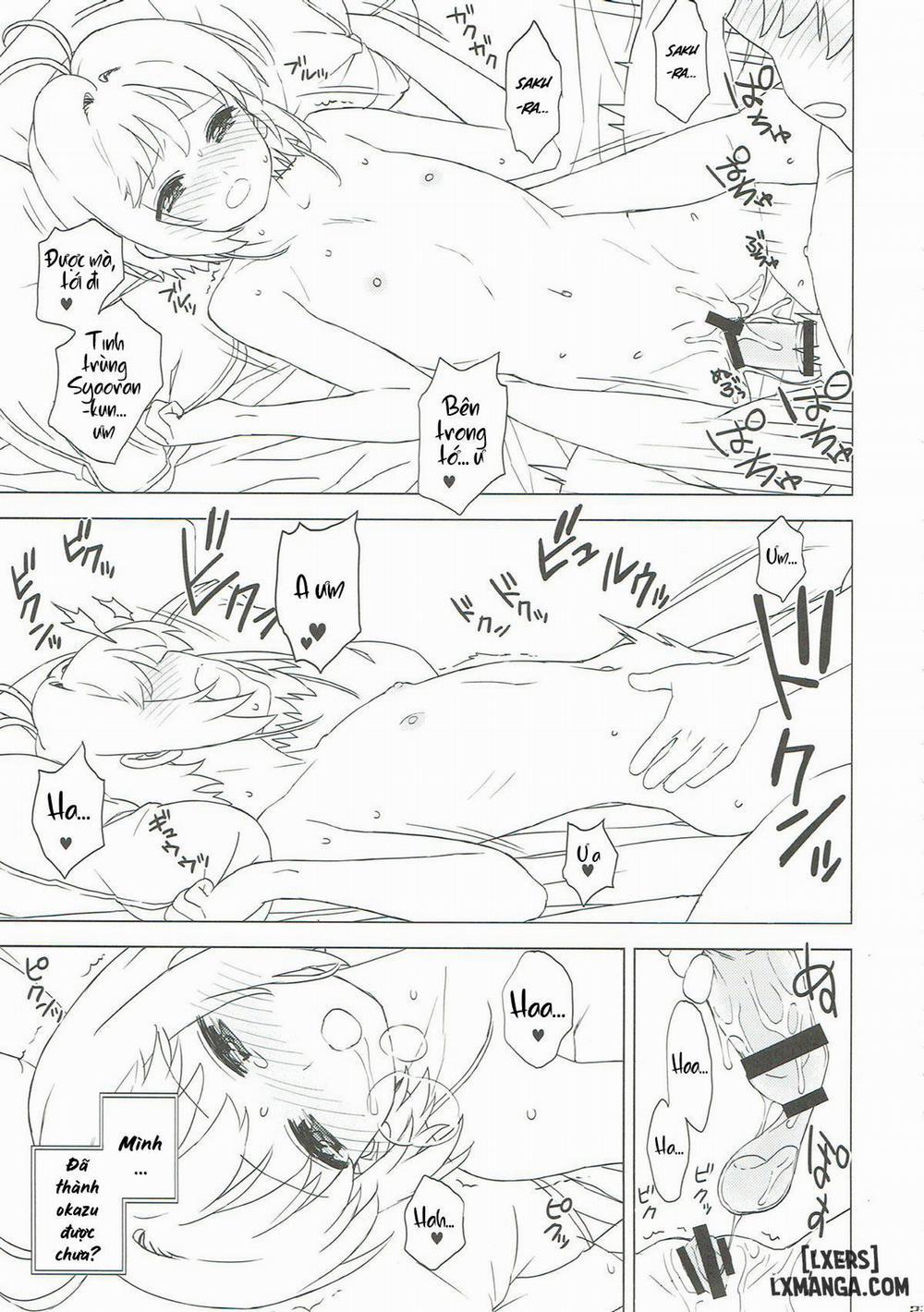 Sakura to Syaoran to Okazu Tsukuri Oneshot trang 23