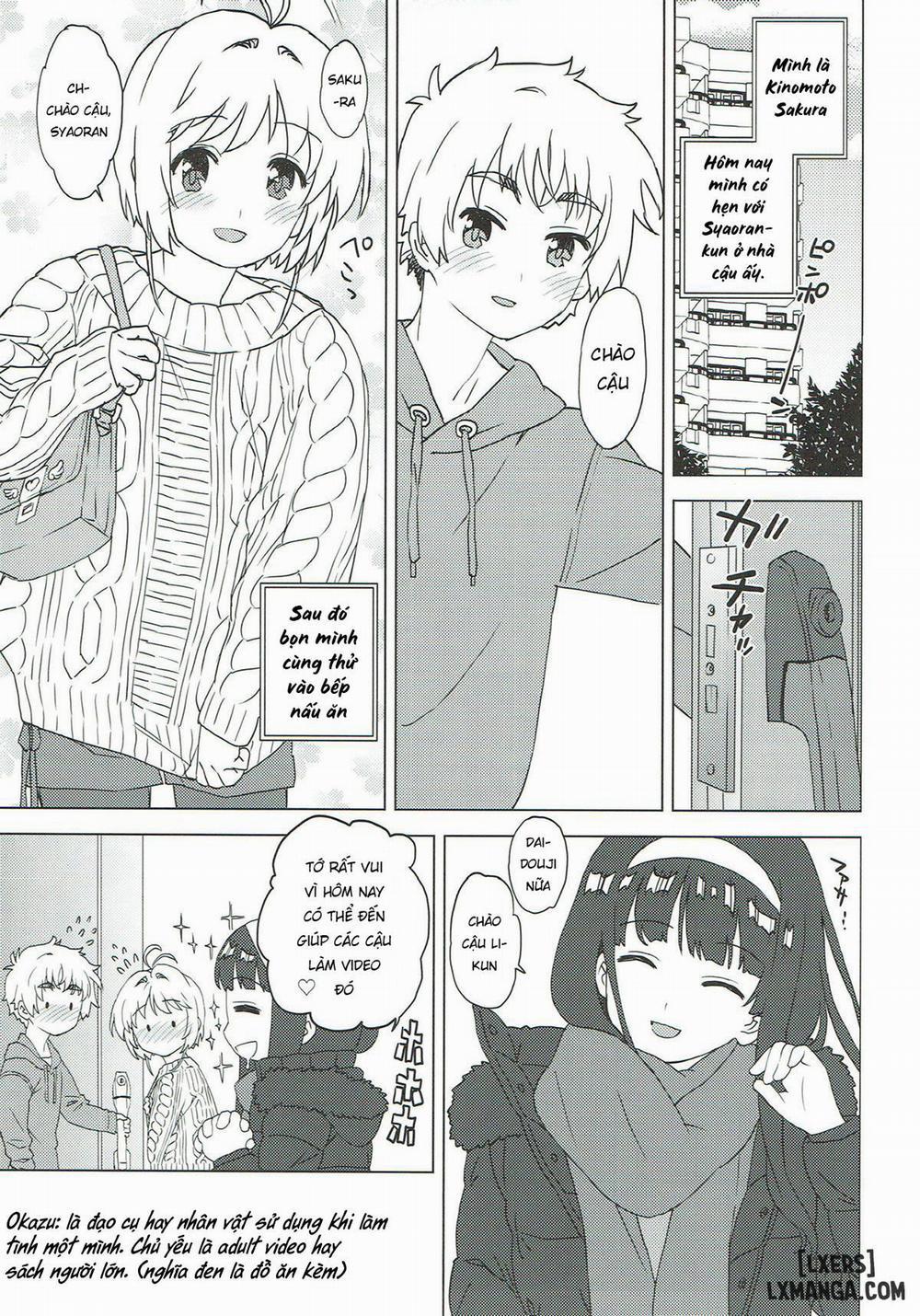 Sakura to Syaoran to Okazu Tsukuri Oneshot trang 5