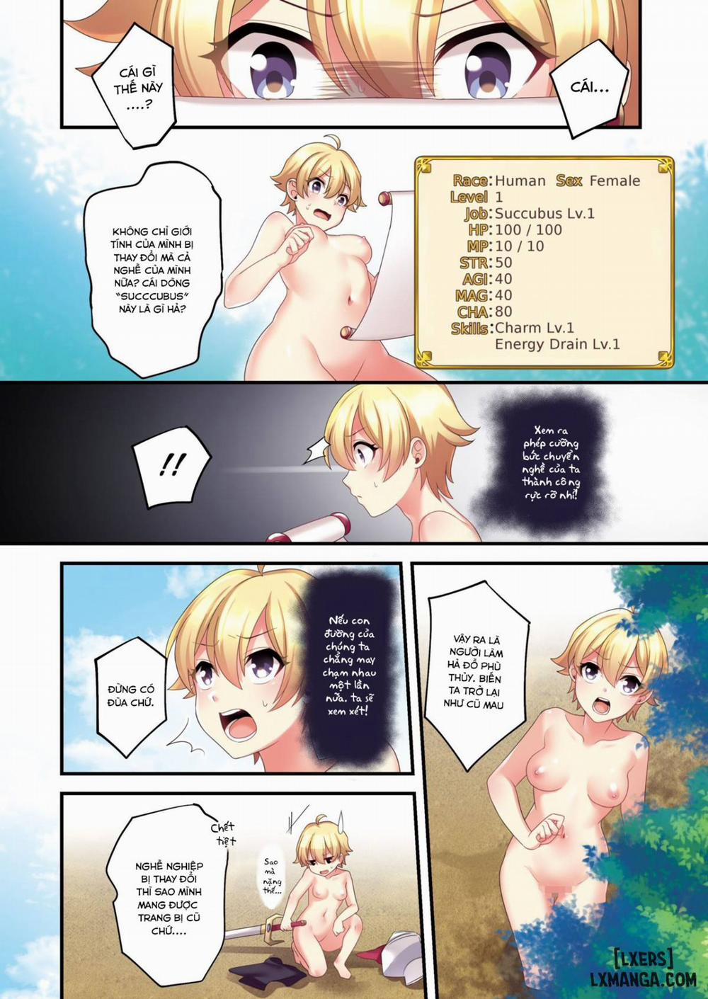 Sakyubasu ♀ ni Kyousei Tenshoku Saserareta Ore ♂ Oneshot trang 3
