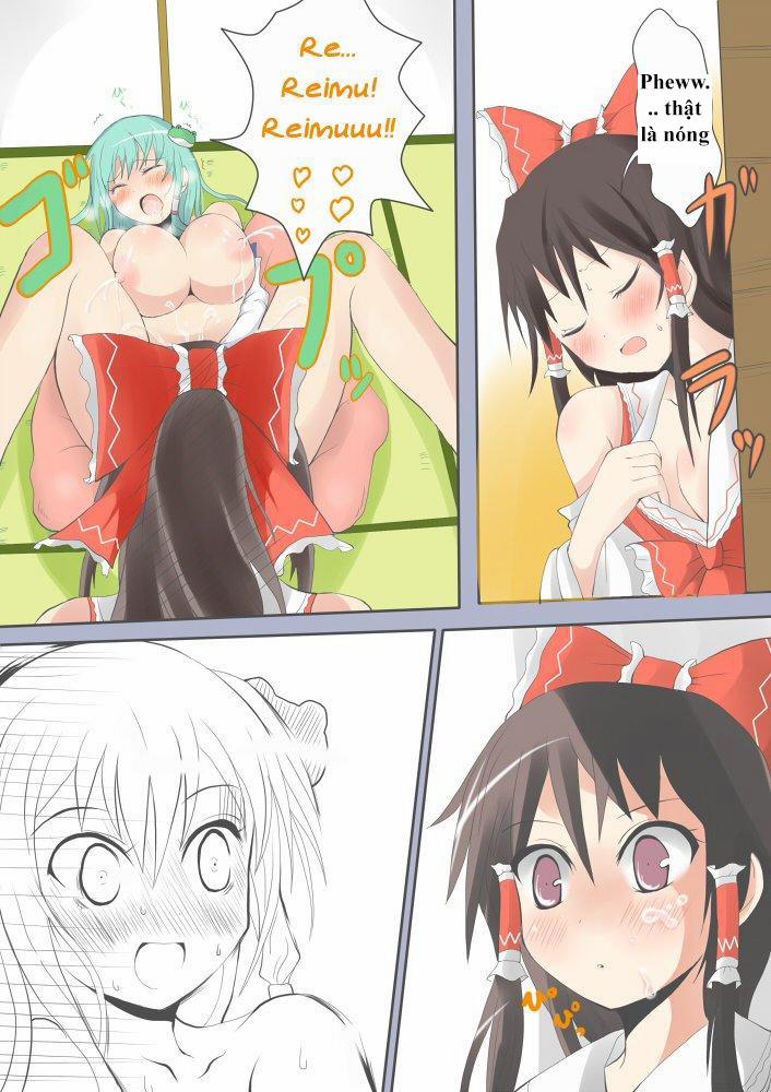 Sanae Boobs (Touhou) Oneshot [Full Color] trang 1
