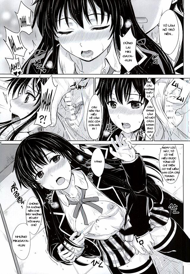 Sanrenkyuu Wa Asa Made Nama Yukinon. (Yahari Ore No Seishun Love Come Wa Machigatteiru) Oneshot trang 4