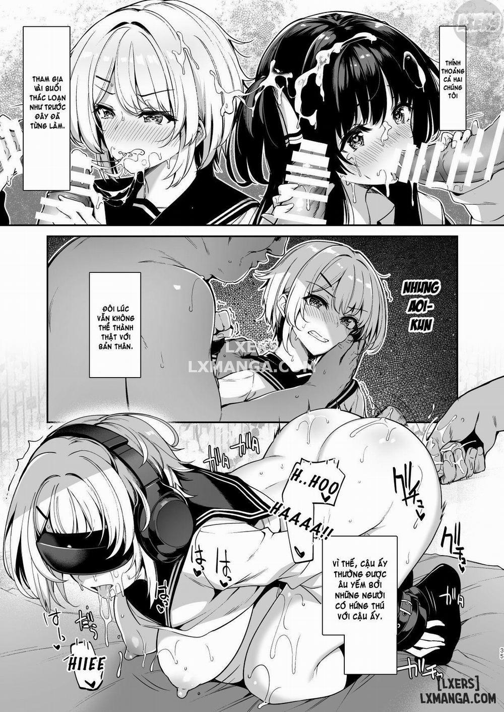 Sanshoku Hirune Tsuki TS 2 END trang 33