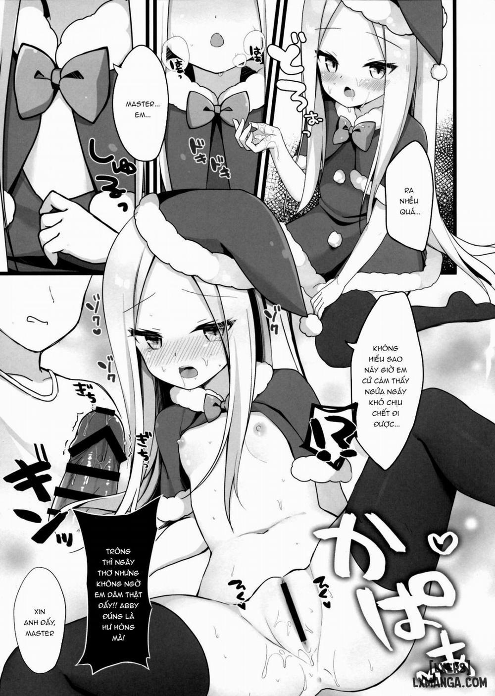 Santa Abby-chan no Seinaru Gohoushi Night Oneshot trang 9