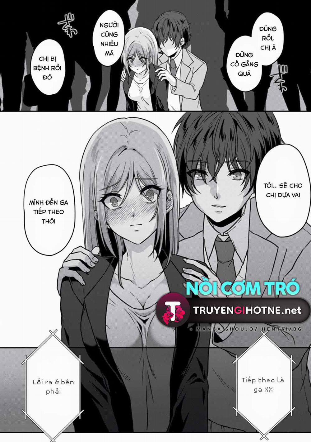 Sắp Không Kiềm Chế Nổi Trên Chuyến Tàu Đông Đúc 1.2 trang 11