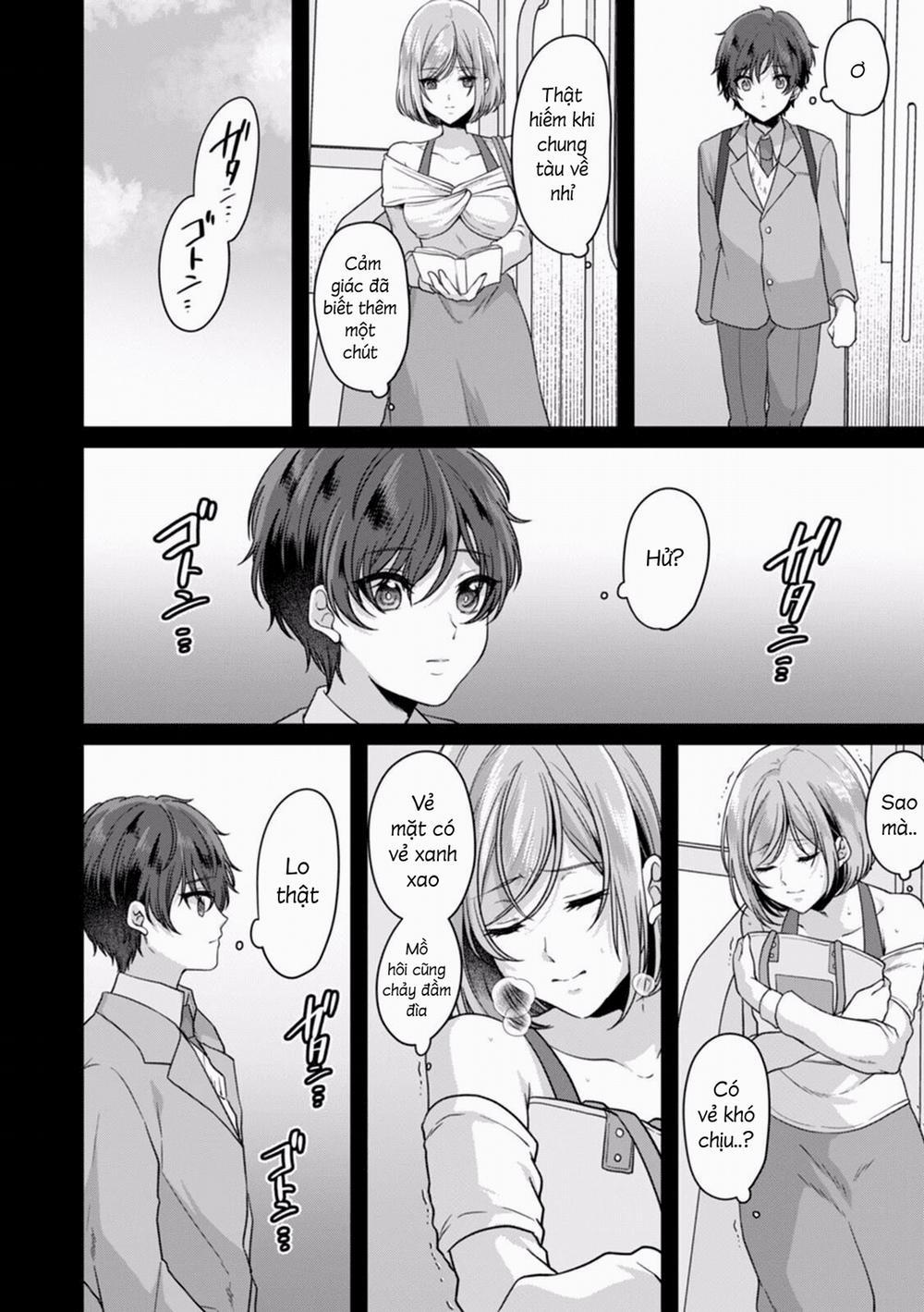 Sắp Không Kiềm Chế Nổi Trên Chuyến Tàu Đông Đúc 8.1 trang 6