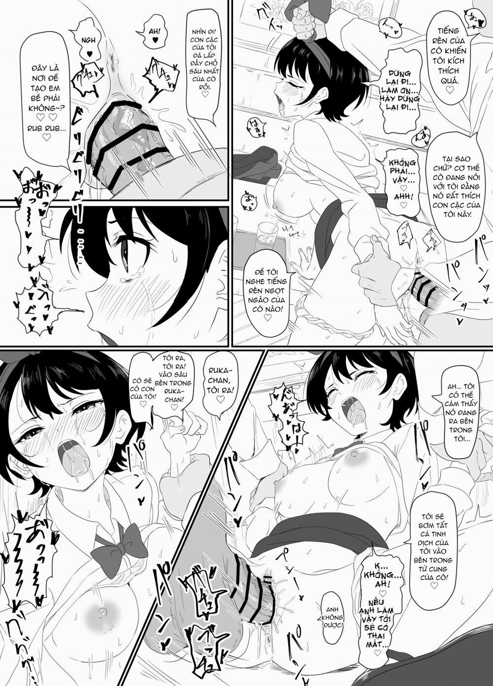 Sarashina Ruka-chan ni Gouin Nama Nakadashi Oneshot trang 3