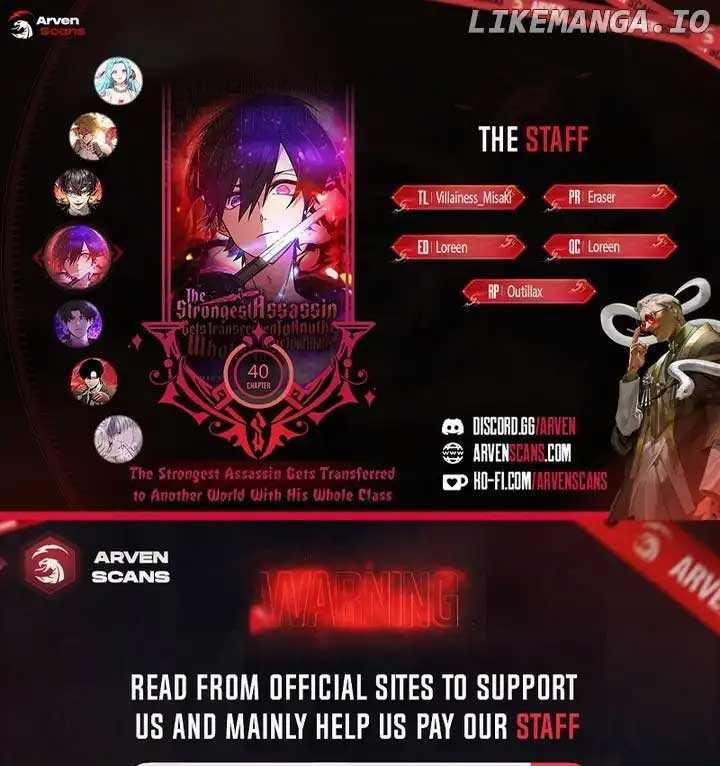 Sát Thủ Mạnh Nhất Chuyển Sinh Sang Thế Giới Khác 40 trang 0