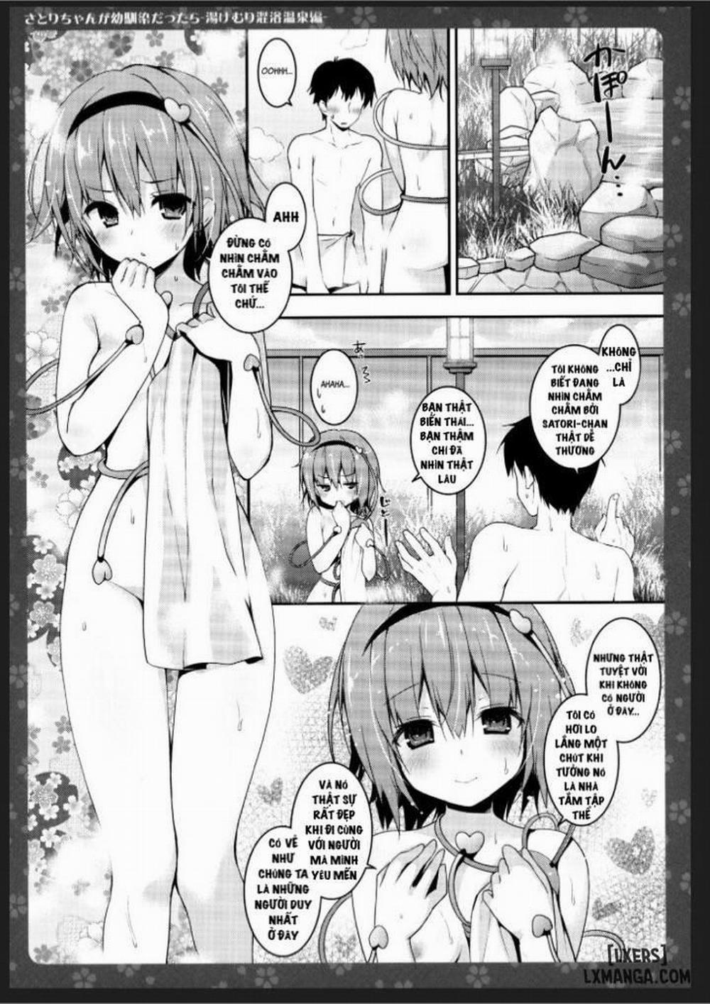 Satori-chan ga Osananajimi dattara -Yukemuri Konyoku Onsen Hen Oneshot trang 2