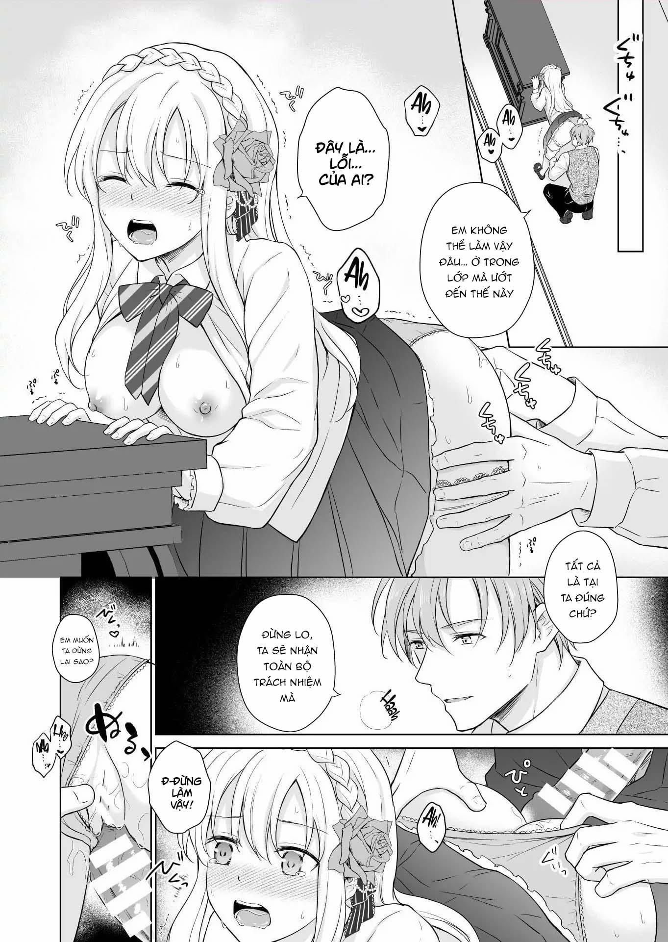 Sau Khi Tái Sinh Thành Nhân Vật Phản Diện, Tôi Bị Nhân Vật Mình Yêu Thích Huấn Luyện Tình Dục 2.1 trang 5