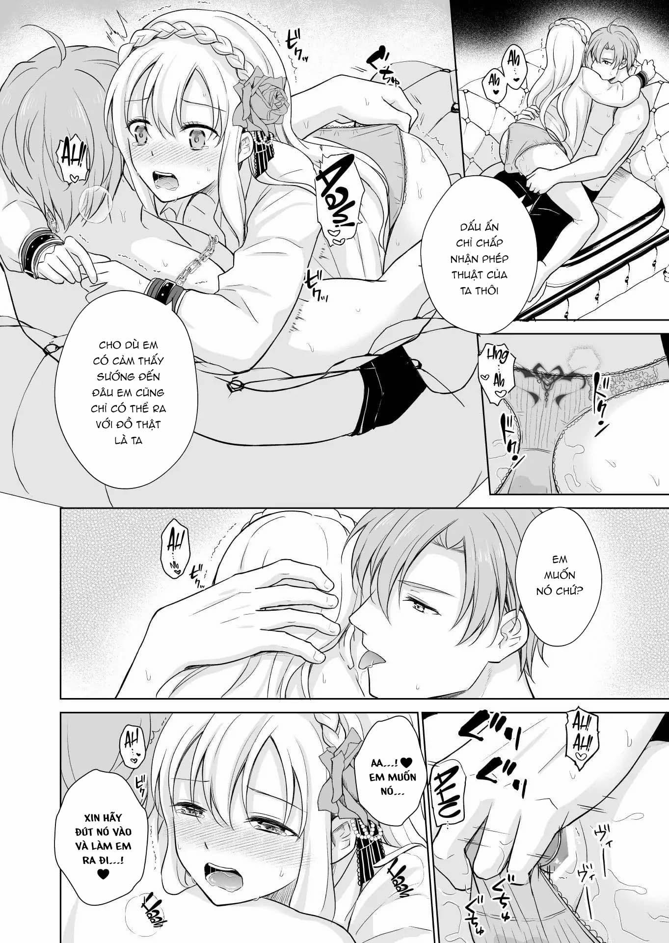 Sau Khi Tái Sinh Thành Nhân Vật Phản Diện, Tôi Bị Nhân Vật Mình Yêu Thích Huấn Luyện Tình Dục 2.2 trang 4