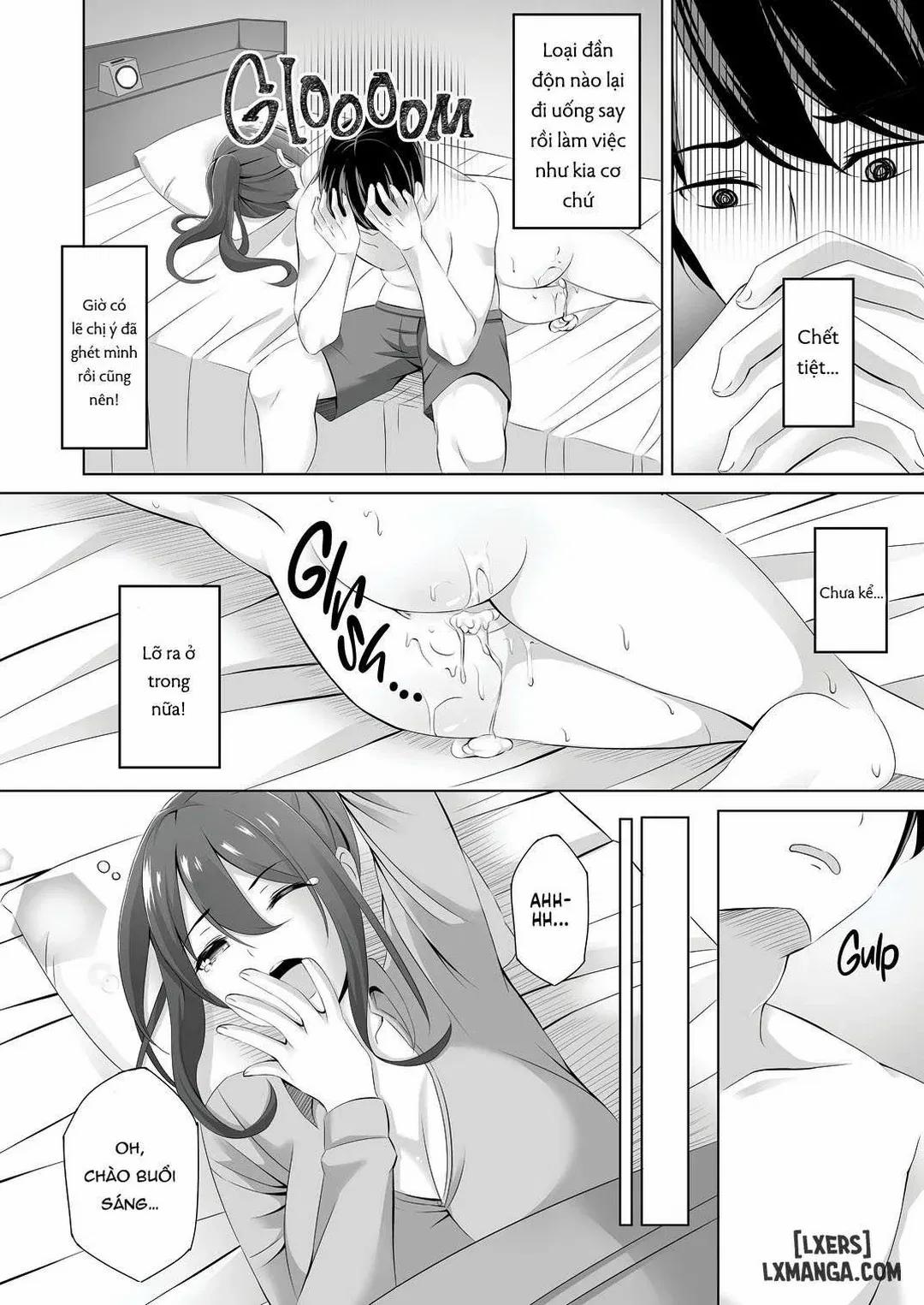 Say xỉn cùng chị hàng xóm góa phụ Oneshot trang 16