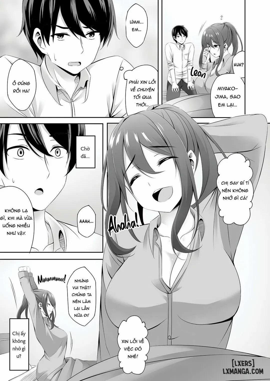 Say xỉn cùng chị hàng xóm góa phụ Oneshot trang 17