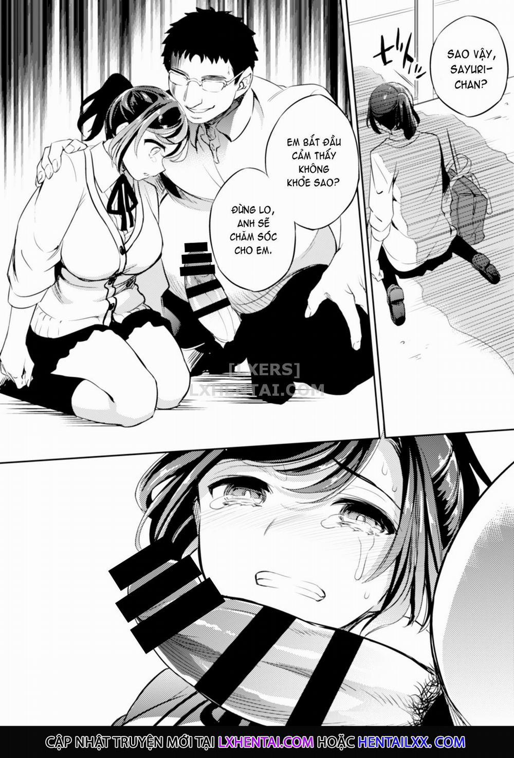Sayuri - Kareshi to Hatsu H Mokuzen ni Chikan ni NTR-reta Shoujo 1 trang 24