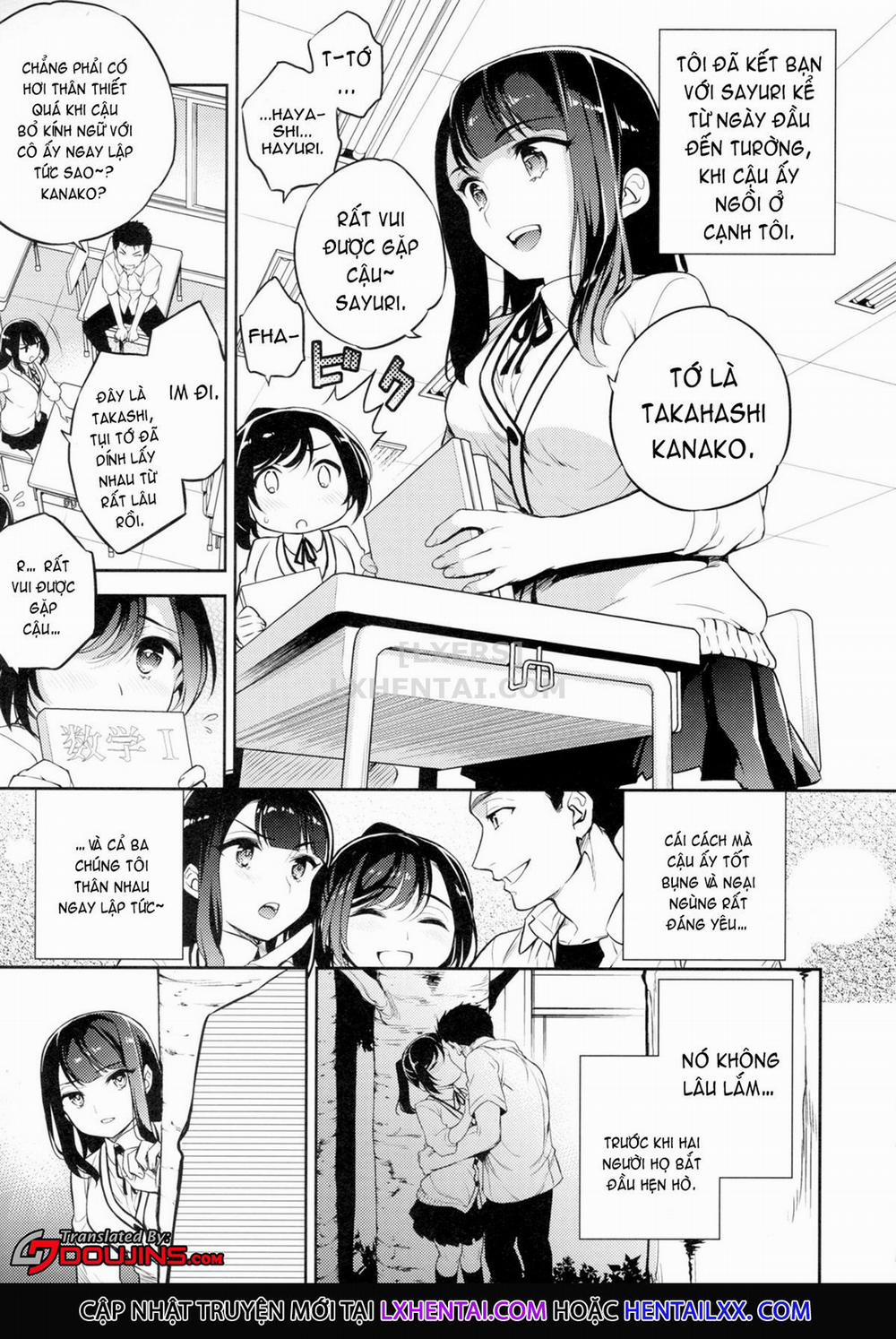 Sayuri - Kareshi to Hatsu H Mokuzen ni Chikan ni NTR-reta Shoujo 4 ~Getting Fucked With The Girl She Tried To Save trang 3
